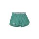 Under Armour Athletic Shorts: Green Color Block Activewear - Women's Size X-Small