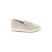 Lucky Brand Flats: Gray Solid Shoes - Women's Size 6 - Almond Toe