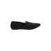 Just Fab Flats: Black Solid Shoes - Women's Size 10 1/2 - Almond Toe