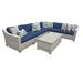 Fairmont 7 Piece Outdoor Wicker Patio Furniture Set