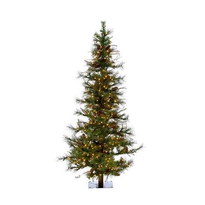 Vickerman 4' Ashland Artificial Christmas Tree, Warm White Dura-lit LED Lights