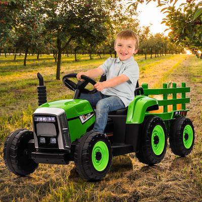 12V 35W Ride on Tractor with Trailer & Remote Control