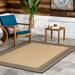 Brooklyn Rug Co Elizabeth Classic Bordered Indoor/Outdoor Area Rug