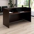 Bush Business Furniture Arrive Reception Desk Wood in Brown | Wayfair AVD172MRK