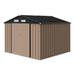 babevy 7 ft. W x 10 ft. D Metal Storage Shed | 104.28 H x 79.92 W x 125.16 D in | Wayfair GJF_PHO_13DV5AKS