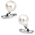 HAWSON Elegance Pearl gemelli per uomo moda accessori per camicie francesi bottoni per polsini di
