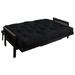 Full 8" Futon Mattress - Arsuite Dipietro Textured Latex Cotton in Gray/Black/Brown | 8",Full Wayfair 45B30AD9DC494323932F10653C2C794D