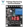 DC12V 24V Spannungs detektion modul Spannungs relais LCD-Spannungs anzeige Ladung/Entladung