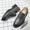 Premium Silber Business Schuhe männer Oxford Schuhe Leder Marke Loafers Beleg Auf Hohe Qualität