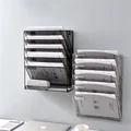 CONCONFLOT-Rangement de fichiers T1 en métal mur à cinq couches pour journaux et spe fournitures