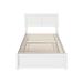 Red Barrel Studio® Kimarley Solid Wood Panel Bed Wood in White | 37.4 H x 42.6 W x 77.87 D in | Wayfair 146F617FA3CC40AEB1B91E8A3D1649E0