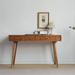 Orren Ellis Bolander Vanity, Solid Wood in Brown | Wayfair 13CE34FA484B40E4987263566BF48353