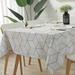 Hokku Designs Rectangle Tablecloth Geometric Style Cotton Linen Table Cloth Dust-Proof Table Cover For Kitchen Dinning Tabletop Decoration Rectangle | Wayfair
