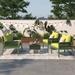 Latitude Run® 4-Piece Rope Patio Furniture Set, Outdoor Patio Conversation Set in Green | Wayfair B9106B785510452595FED98FD824E814