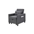 Accent Chair - Latitude Run® Single Sofa Bed w/ Pullout Sleeper | 33.5 H x 27.5 W x 32.25 D in | Wayfair 2B2013A23FBC459B8090E29E23D50311