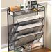 Latitude Run® Glendower Metal Desk Organizer in Black | 15.9 H x 12.79 W x 4.13 D in | Wayfair 735F6A84B1504BC3BE4EE5119B2365DF