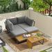 Latitude Run® Paytten 100.82" Wide w/ Cushions | Outdoor Furniture | Wayfair BB510F43DFC14D7D8FB9E3D2F8006011