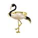 House of Hampton® Elegant Enamel Glazed Flamingo Metal Napkin Rings, Set Of 4, Black | Wayfair 9D07C2F3CD1C48CA83447FC558854CCD