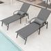 Latitude Run® Tiahja Outdoor Steel Chaise Lounge Set | Wayfair 155F3BC8D97C4281BEE676A0B21E4AC8