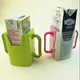 Fucntion Adjustable Safe Toddle Practical Self-Helper Juice Milk Box Drinking Box Holder Cup For