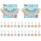 24Pcs Resin Star Stitch Markers Alloy Crochet Stitch Marker Star Charms Stitch Marker Knitting DIY