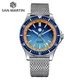 San Martin New Original Design 41mm Men Sports Watch NH34 Stainless Steel Automatic Mechanical