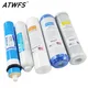 ATWFS 5 Stage Reverse Osmosis RO Water Filters Replacement Set with Water Filter Cartridge 75 GPD