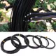 Black Total 5m Bonsai Wires Anodized Aluminum Bonsai Training Wire With 6 Sizes (1.0 Mm 1.5 Mm 2.0