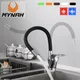 MYNAH Colorful Flexible Silicone Kitchen Sink Mixer Soft Tube Kitchen Faucet Fashion 360 Degree Cold