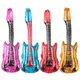 4Pcs 85cm Cartoon Guitar Foil Balloons Inflatable Air Globos Party Supplies Kids Toys Birthday