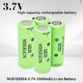 New high-quality 18500 3.7V 2040mAh 100% original NCR18500A 3.7V battery for flashlights toy