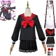 Game Rain KAngel Ame OMG Kawaii Angel NEEDY GIRL OVERDOSE Cosplay Costume Wig Anime Black Red Sailor