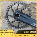 PASS QUEST 0mm Offset Bicycle Chainring Narrow Wide Chainwheel for SHIMANO Deore XT M7100 M8100