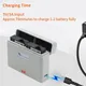 Battery Charger Adapters Intelligent Quick Charger for OSMO Action 3 Drone Rapid Battery Charger