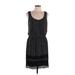 Max Studio Casual Dress - DropWaist: Black Dresses - Women's Size Large