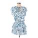 Melissa Odabash Casual Dress - Mini: Blue Dresses - Women's Size Small