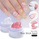 15ml Non-Sticky Nail Extension Gel Solid For Fake Extend Clear Nude Nail Art Gel Polish