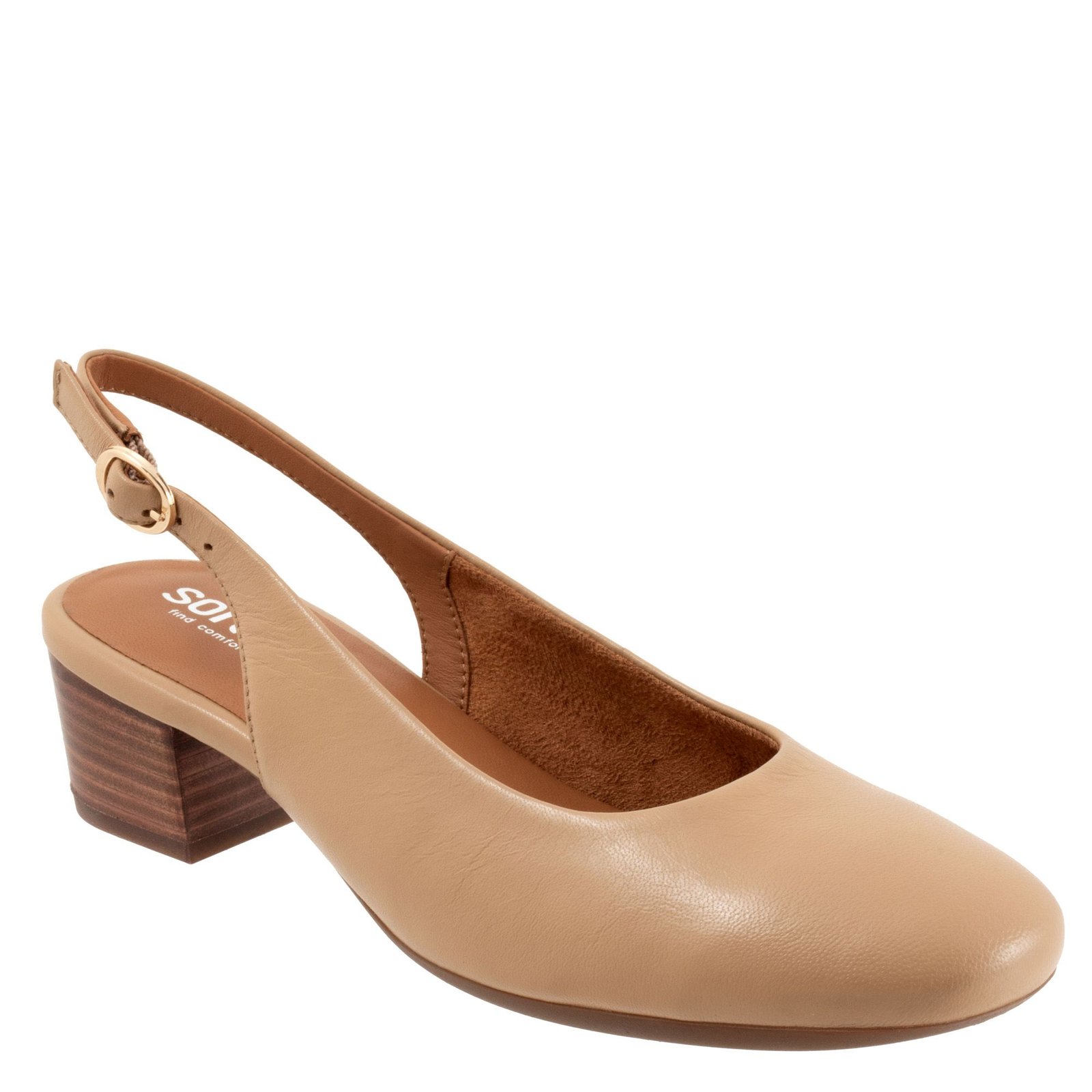 Softwalk Largo - Womens 9 Tan Pump N