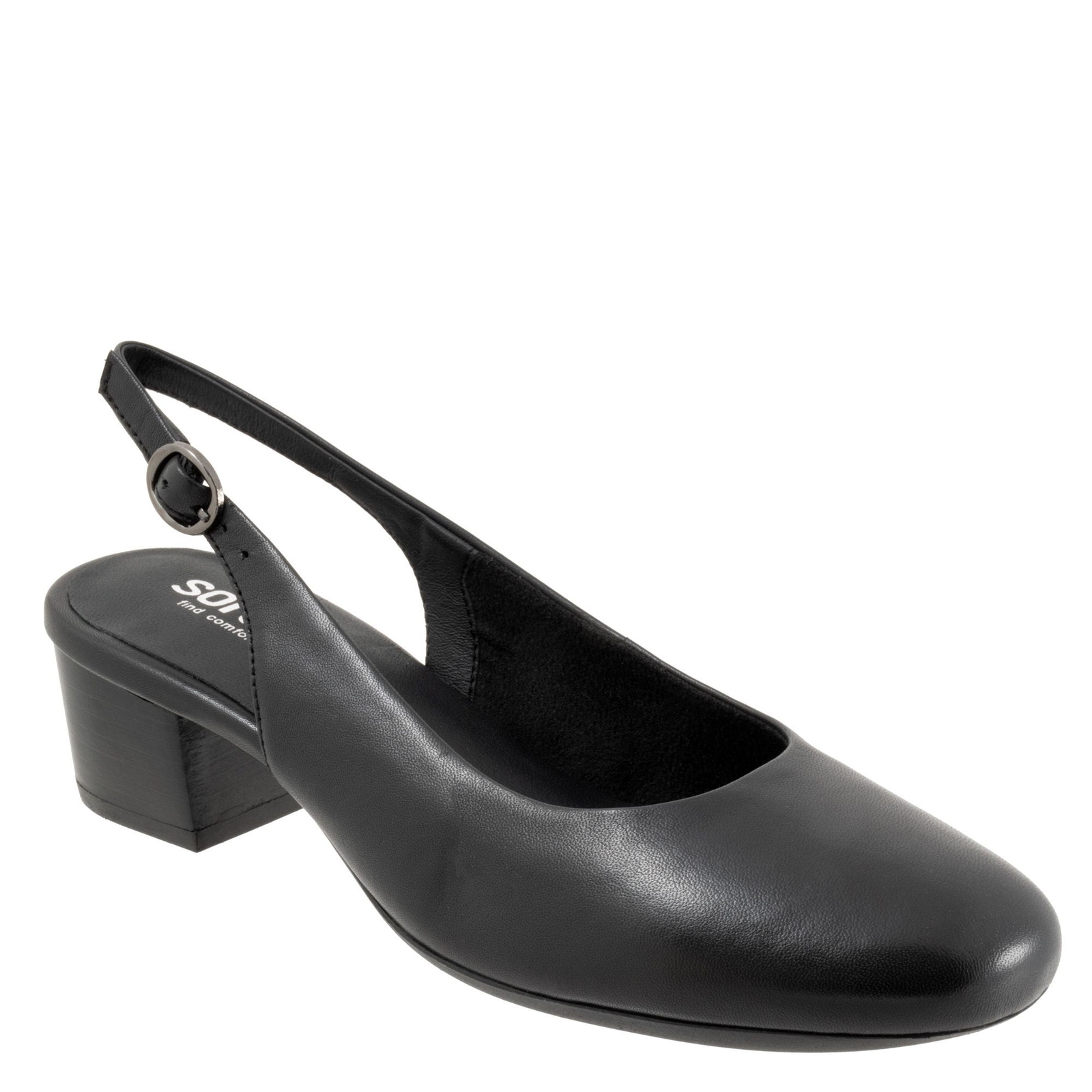 Softwalk Largo - Womens 6.5 Black Pump W