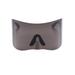 Shield-frame Sunglasses - Unisex - Acetate - Gray - Balenciaga Sunglasses
