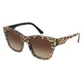 Dolce & Gabbana 0DG4384 Damen-Sonnenbrille Vollrand Eckig Acetat-Gestell, Braun