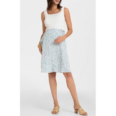 Sleeveless Maternity/nursing Dress