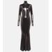 Fishtail Jersey Gown