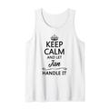 KEEP CALM and let JAN Handle It | Cute and Funny Name Gift - Tank Top