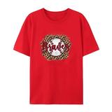 Back to School Savings! BXSRUTA Toddler Girls Boys T-Shirts Baseball Kids Printing Short Sleeve T-Shirt Round Neck Top Girls and Boy T-Shirt Shirts For 13T