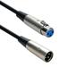 Cable Central LLC XLR Audio Extension Cable balanced XLR Male to XLR Female 50 Feet