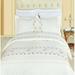 Luxury Soft 100% Cotton 3 Piece Duvet Cover Set Embroidered - Full/Queen - Tasneen