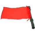 Signal Bearer Flag Referee Hand Flags Polyester Cloth Sports Football Soccer Red