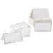 200 Pcs Business Cards Table Number Cards Foldable Place Cards Table Card Fold The Sign Paper Banquet