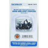 Bachmann Trains - HOOK AND LOOP COUPLERS (3 pair/pack) - Appropriate for Most Thomas & Friends Engines and Rolling Stock - HO Scale